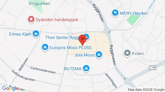 Toimistotilat Vuokrattavana i Rygge - Kuva Google Street Viewstä