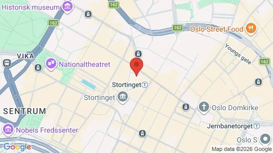 Kontorlokaler til leje i Oslo Sentrum - Foto fra Google Street View
