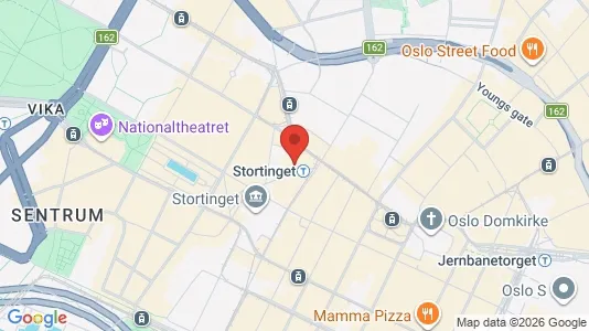 Büros zur Miete i Oslo Sentrum – Foto von Google Street View