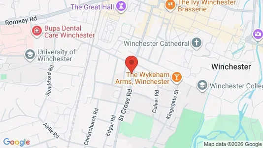 Lokaler til leje i Winchester - Hampshire - Foto fra Google Street View