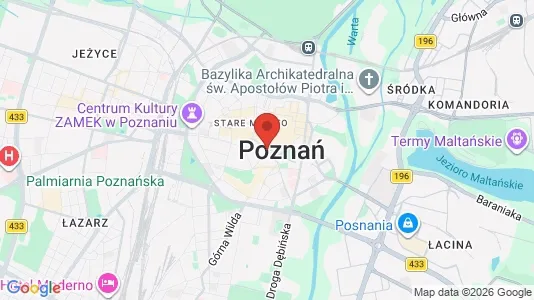 Gewerbeflächen zur Miete i Poznań – Foto von Google Street View