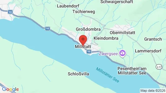 Lokaler til leje i Millstatt am See - Foto fra Google Street View