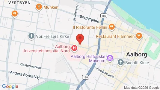 Företagslokaler för uthyrning i Ålborg Centrum – Foto från Google Street View