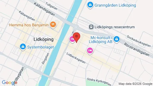 Gewerbeflächen zur Miete i Lidköping – Foto von Google Street View