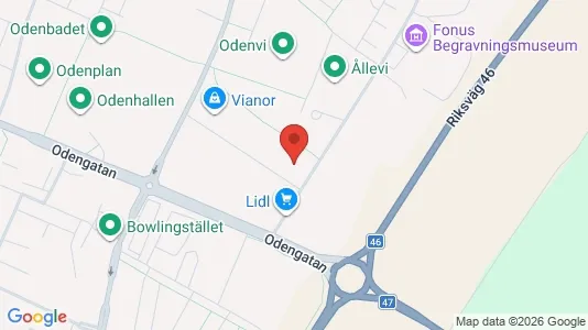 Propiedades comerciales En alquiler i Falköping - Foto de Google Street View