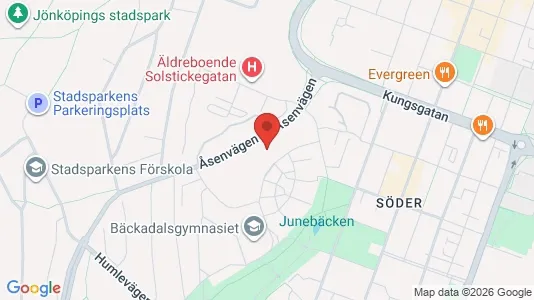 Büros zur Miete i Jönköping - kort over placeringen