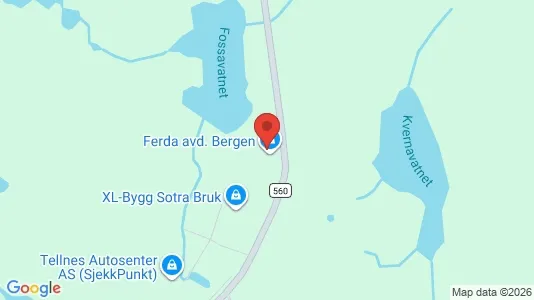 Kantorruimte te huur i Fjell - Foto uit Google Street View