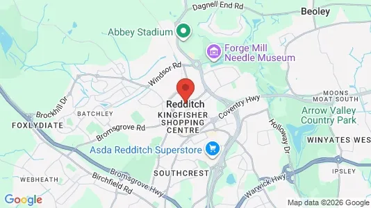 Werkstätte zur Miete i Redditch - Worcestershire – Foto von Google Street View
