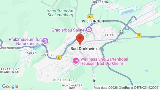 Lager til leie i Bad Dürkheim – Bilde fra Google Street View