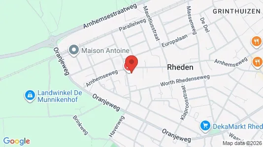 Erhvervsgrunde til leje i Rheden - Foto fra Google Street View