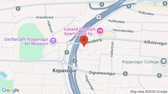 Lokaler til leje i Kópavogur - Foto fra Google Street View