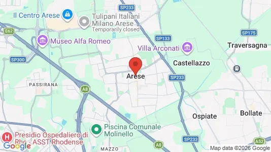 Kaupat Vuokrattavana i Arese - Kuva Google Street Viewstä
