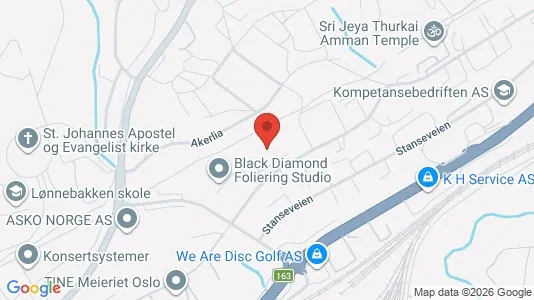 Varastot Vuokrattavana i Oslo Grorud - Kuva Google Street Viewstä