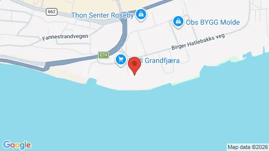 Kontorslokaler för uthyrning i Molde – Foto från Google Street View