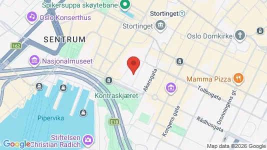 Kontorlokaler til leje i Oslo Sentrum - Foto fra Google Street View