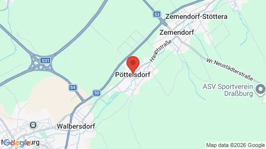 Kantorruimte te huur i Pöttelsdorf - Foto uit Google Street View