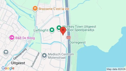Lokaler til leje i Uitgeest - Foto fra Google Street View