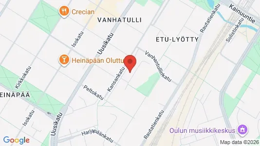 Liikekiinteistöt Vuokrattavana i Oulu - Kuva Google Street Viewstä