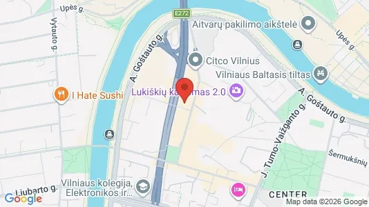 Commercial properties for rent i Vilnius Senamiestis - Photo from Google Street View
