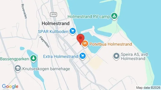Kontorer til leie i Holmestrand – Bilde fra Google Street View