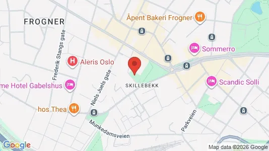 Kontorer til leie i Oslo Frogner – Bilde fra Google Street View