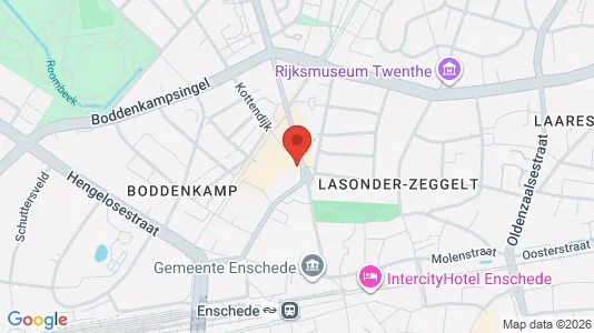 Lokaler til leje i Enschede - Foto fra Google Street View