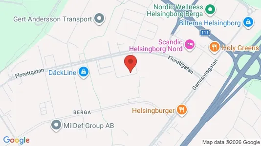 Kontorlokaler til leje i Helsingborg - Foto fra Google Street View