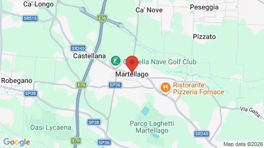 Winkels te huur i Martellago - Foto uit Google Street View