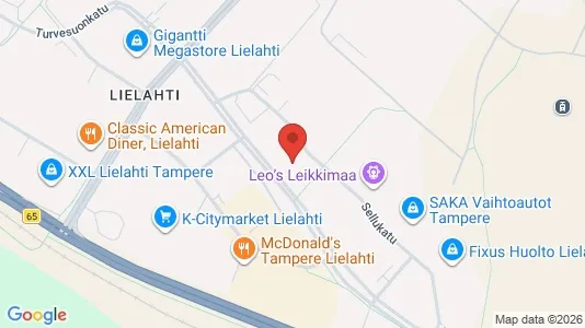Lager zur Miete i Tampere Luoteinen – Foto von Google Street View