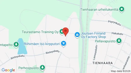 Producties te huur i Riihimäki - kort over placeringen