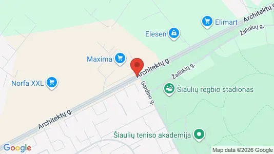 Büros zur Miete i Šiaulių m. sav. - kort over placeringen