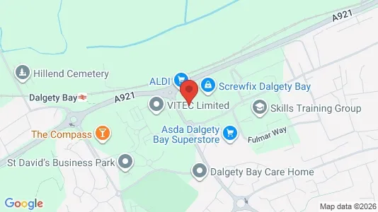 Gewerbeflächen zur Miete i Dunfermline - Fife – Foto von Google Street View