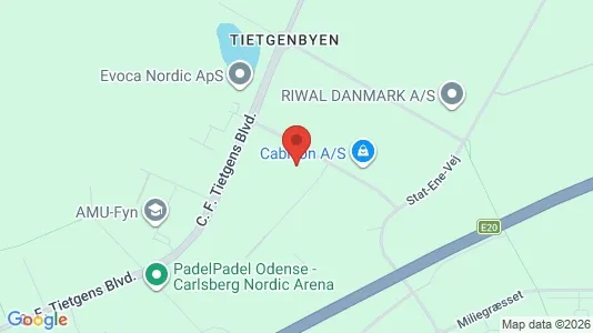 Toimistotilat Vuokrattavana i Odense SØ - Kuva Google Street Viewstä