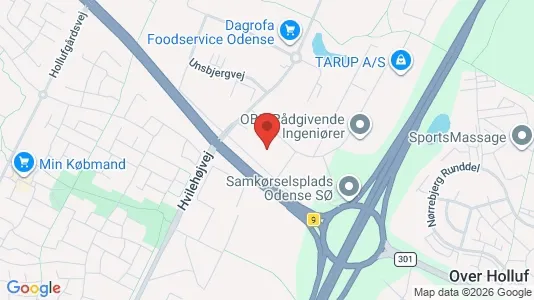 Kantorruimte te huur i Odense SØ - Foto uit Google Street View