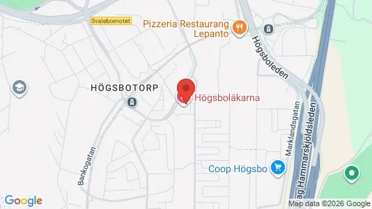 Espacios de oficina En alquiler i Majorna-Linné - kort over placeringen
