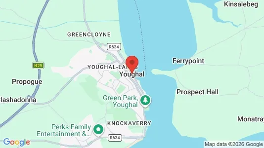 Ladenlokale zur Miete i Youghal – Foto von Google Street View