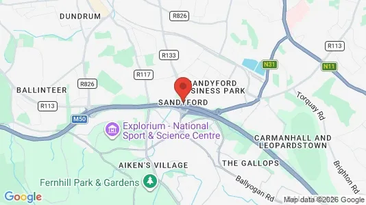 Kontorlokaler til leje i Sandyford - Foto fra Google Street View