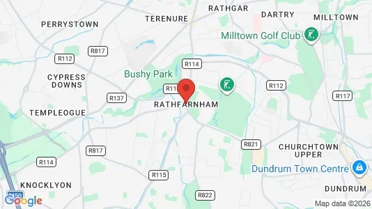 Toimistotilat Vuokrattavana i Rathfarnham - Kuva Google Street Viewstä