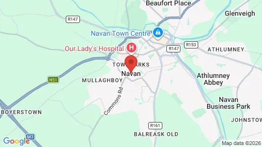 Kaupat Vuokrattavana i Navan - Kuva Google Street Viewstä