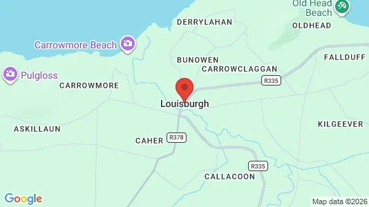 Ravintolat Vuokrattavana i Louisburgh - Kuva Google Street Viewstä