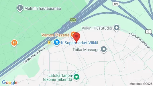 Lokaler til leie i Helsingfors Koillinen – Bilde fra Google Street View
