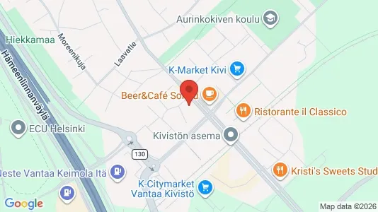 Företagslokaler för uthyrning i Vanda - kort over placeringen