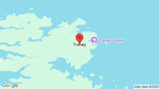 Commercial properties for sale i Tranøy - kort over placeringen