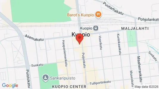 Lokale biurowe Do wynajęcia i Kuopio - kort over placeringen