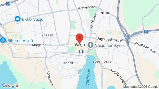 Office spaces for rent i Växjö - Photo from Google Street View