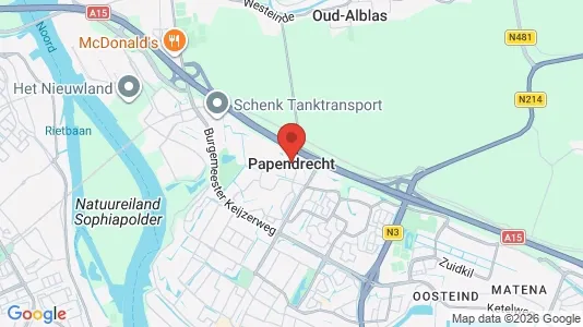 Bedrijfsruimtes te huur i Papendrecht - Foto uit Google Street View