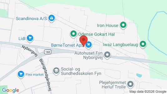 Commercial properties for rent i Odense SØ - Photo from Google Street View