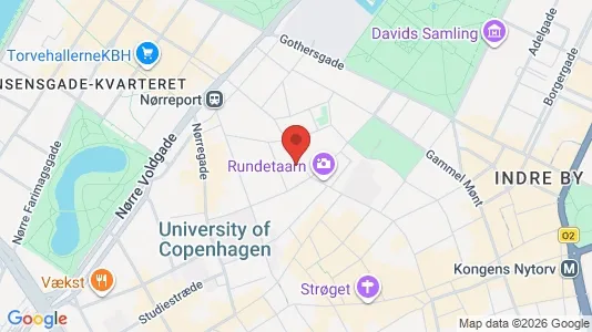 Lokaler til leie i København K - kort over placeringen