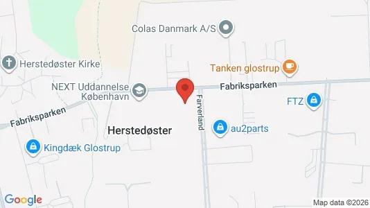 Nieruchomości komercyjne Do wynajęcia i Glostrup - kort over placeringen