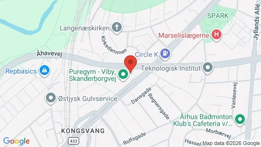 Commercial properties for rent i Aarhus C - Photo from Google Street View